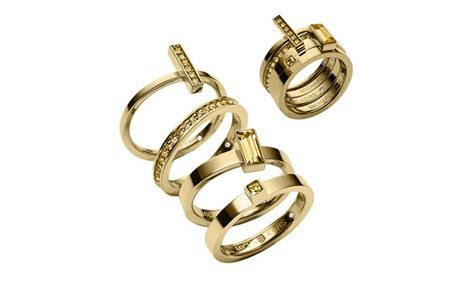 michael kors circle ring|michael kors stackable rings.